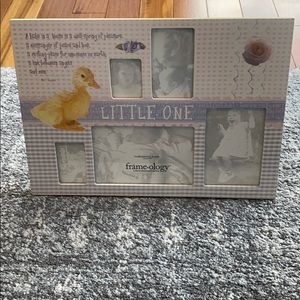 Baby picture frame